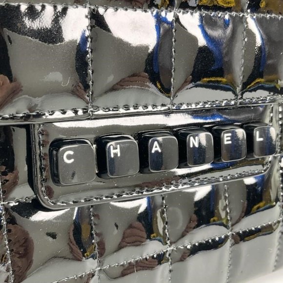 CHANEL Bags Black Patent Chanel Keyboard Purse Poshmark